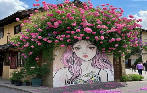 平江怎么设计网红打卡墙绘