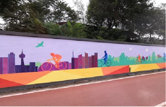 平江墙体彩绘-围墙