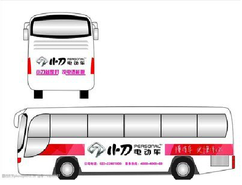 平江公交车身贴如何完美贴合？