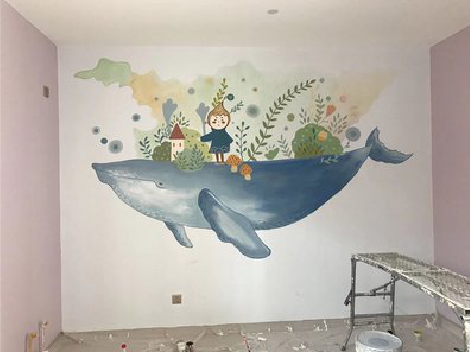 平江手绘墙的特点及优势。